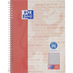 Blocco per lezioni oxford 400159373 carta rossa