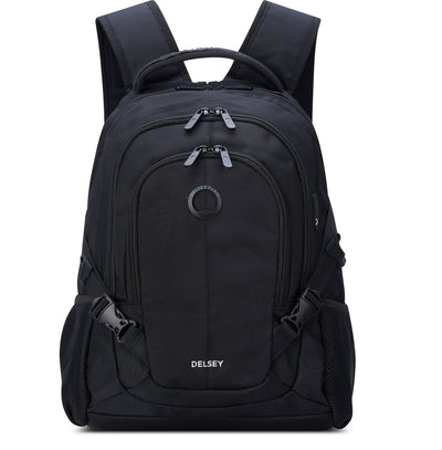 Zaino navigatore Delsey Element – 29 litri – Zaino per laptop 15,6 pollici – Porta USB – Smart Sleeve – Nero