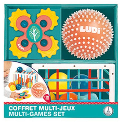 Ludi - set multigioco - giocattoli sensoriali
