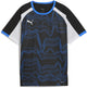 Puma individualliga graphic jersey jr unisex sportshirt - black- white-ultra blue