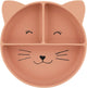 Tablero de silicona Trixie con compartimentos y taza de succión Sra. gato