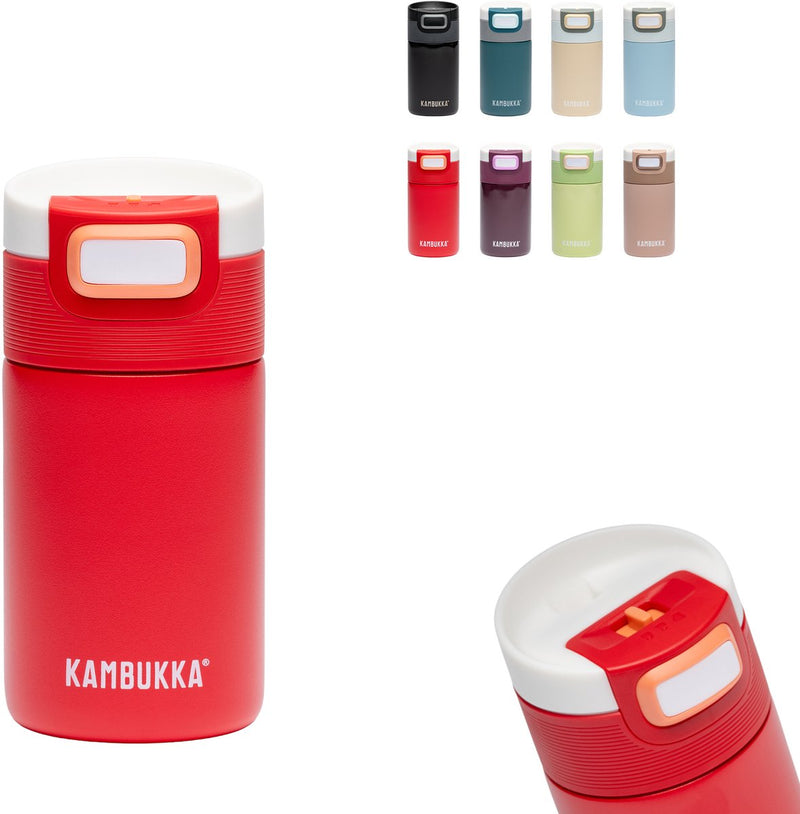 Kambukka etna tazza da caffè e tè 300 ml - thermos - cotta di corallo