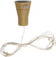 Arti casa solar fleslamp set - led lichtsnoeren - warm wit licht - met batterijen