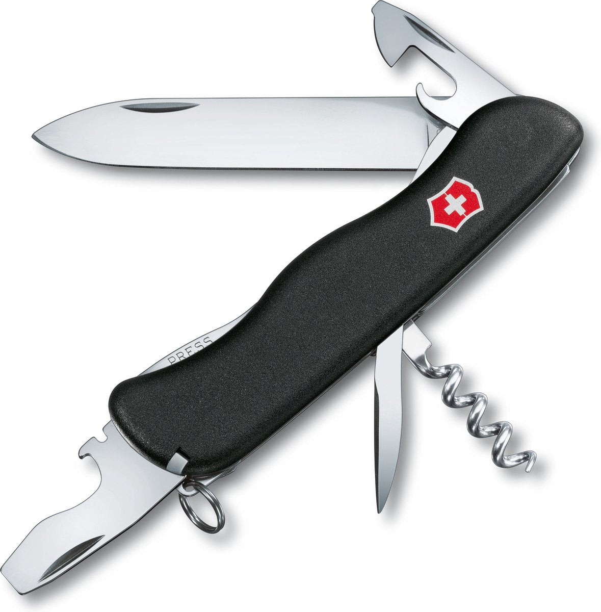Coltello tascabile nomade Victorinox 11 funzioni nero