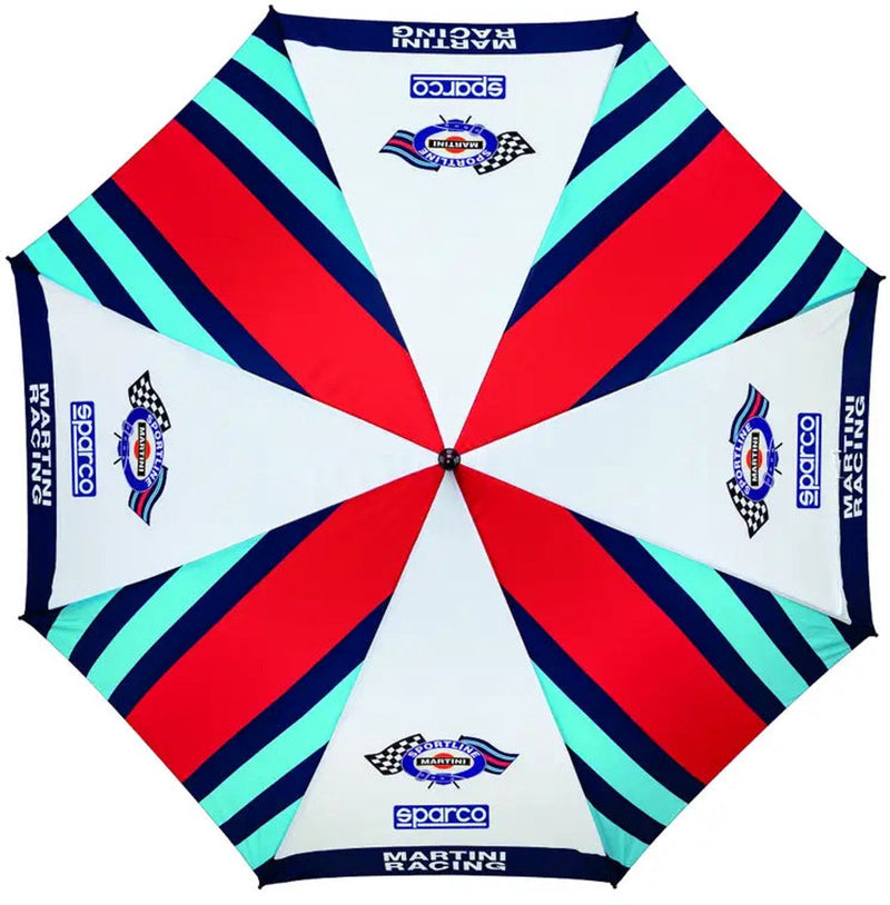 Paraguas Sparco martini racing replica 80 martini racing - negro - azul marino - talla única