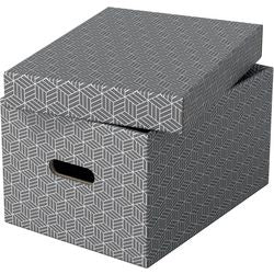 Storage box Esselte 628283 medium 19 l gray