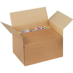 Caja de cartón ondulado raja cha60 cartón marrón de una sola pared