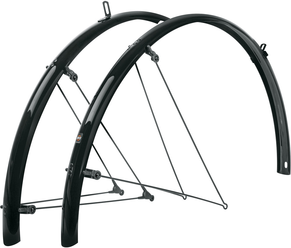 Juego de guardabarros Sks bleumels basic 45mm, negro