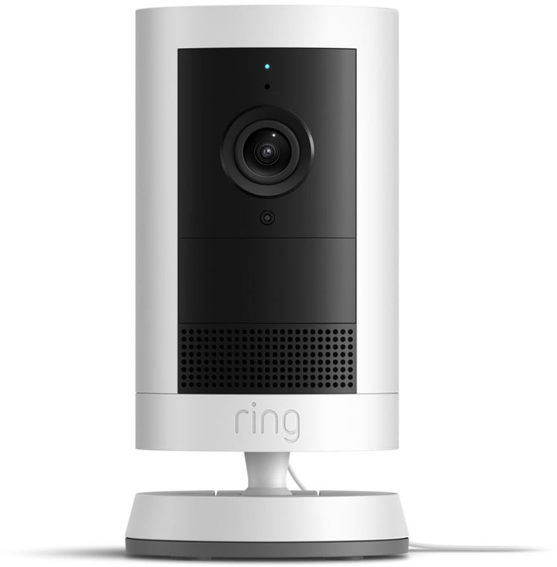 Telecamera esterna Ring plus - plug-in - bianca - telecamera esterna - 2k