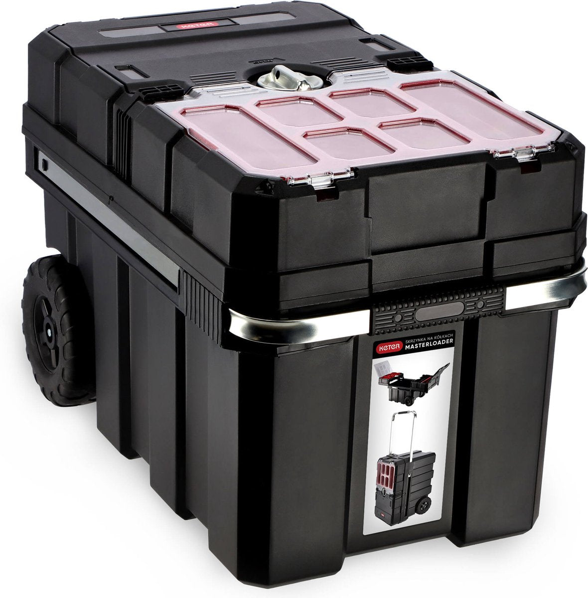 Carro de taller Keter 237787 Color (específico): negro