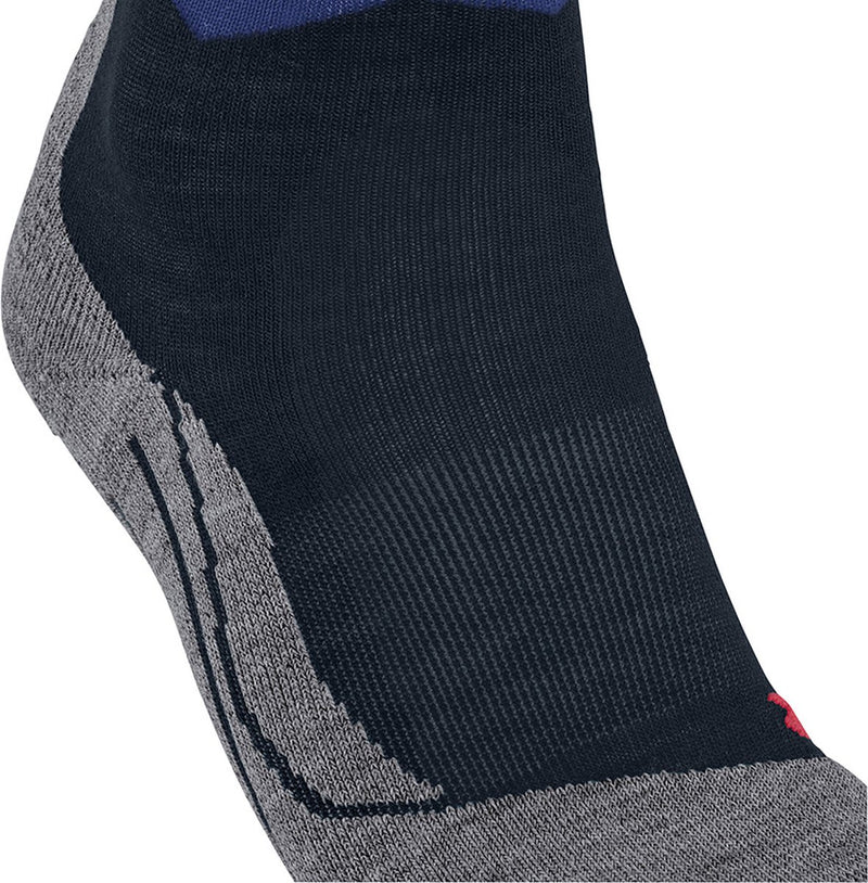 Falke tk2 calcetines para caminar de material funcional de lana gruesa anti-ampollas hombres azul - talla 42-43