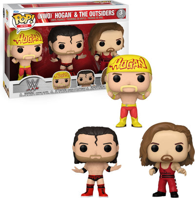 Funkopop! wwe nwo Hogan the Outsiders confezione da 3