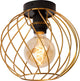 Lucide danza - lampada da soffitto (lampada da soffitto) - ø 25 cm - 1xe27 - ottone oro opaco