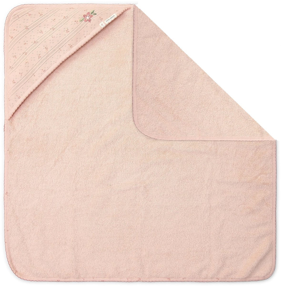 Mantellina da bagno olandese - rosa - 100 x 100 - Essentials
