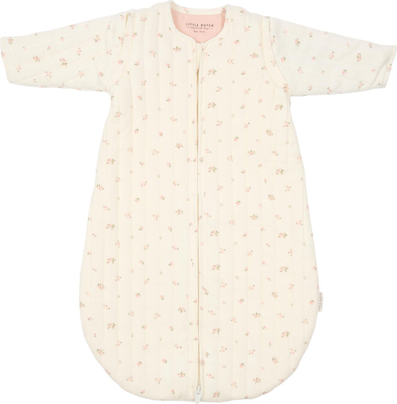 Saco de dormir Little Dutch invierno 110 cm - blanco - tamaño 110 cm - jardín de hadas - flor de hadas