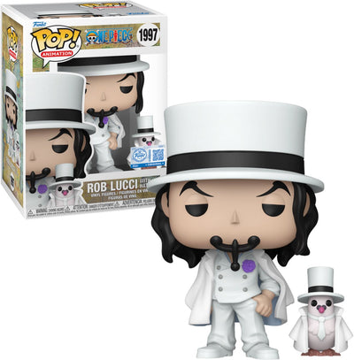 Funko [vendita] pop! animazione: One Piece - Rob Lucci con Hattori #1997 edizione speciale esclusiva