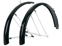 Sks spatbordset 27.5 - 29 bluemels basic 65mm zwart pvc