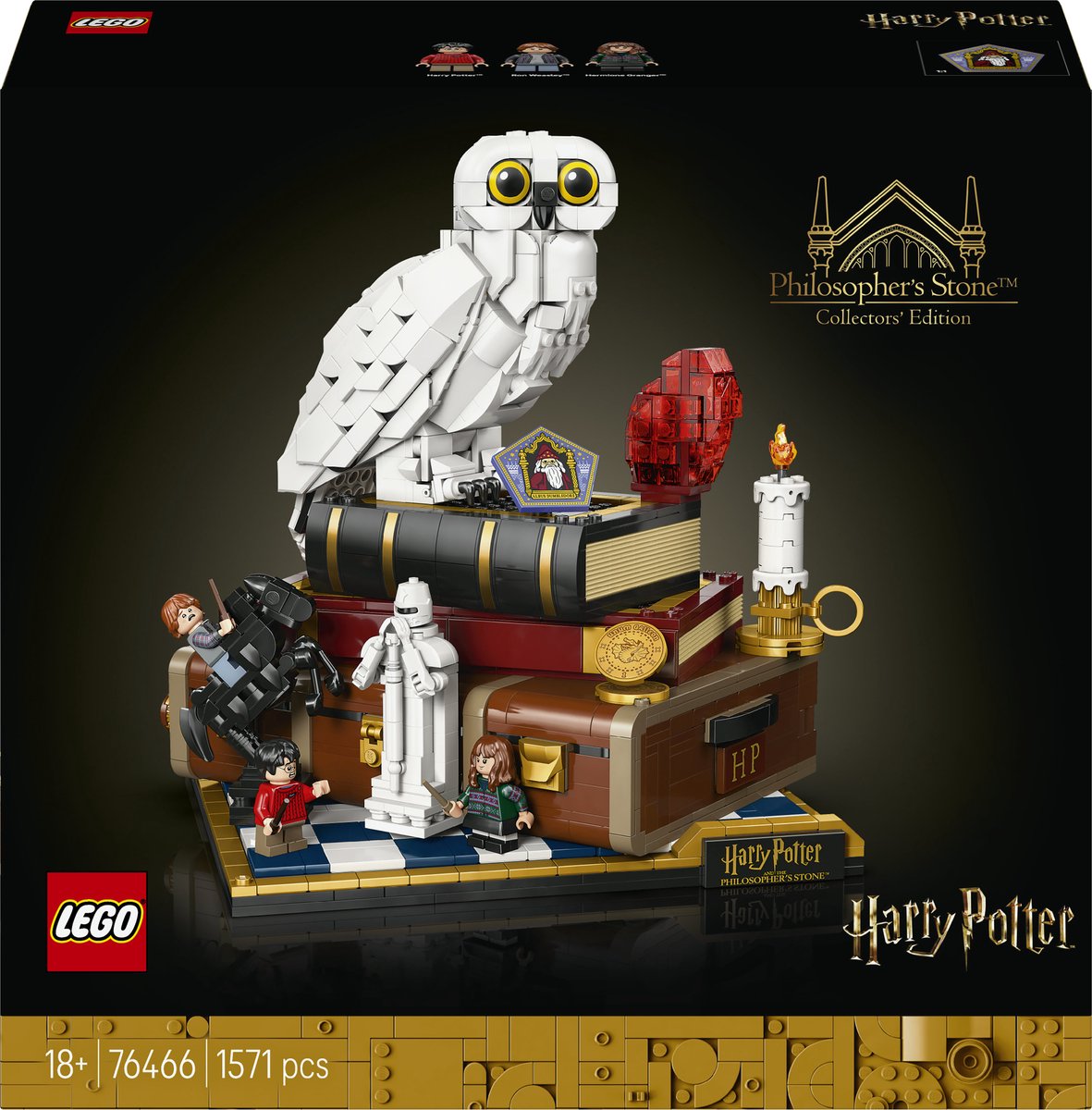 Lego Harry Potter TM 76466 Edición de coleccionista de la Piedra Filosofal