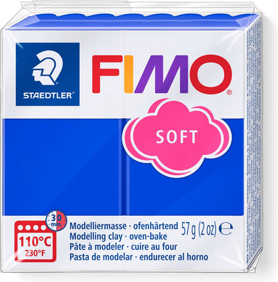 FIMO® morbido, blu brillante, 57 gr 1 scatola