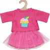 Heless poppen pullover met rok, 35-45 cm