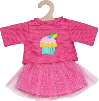 Heless poppen pullover met rok, 35-45 cm
