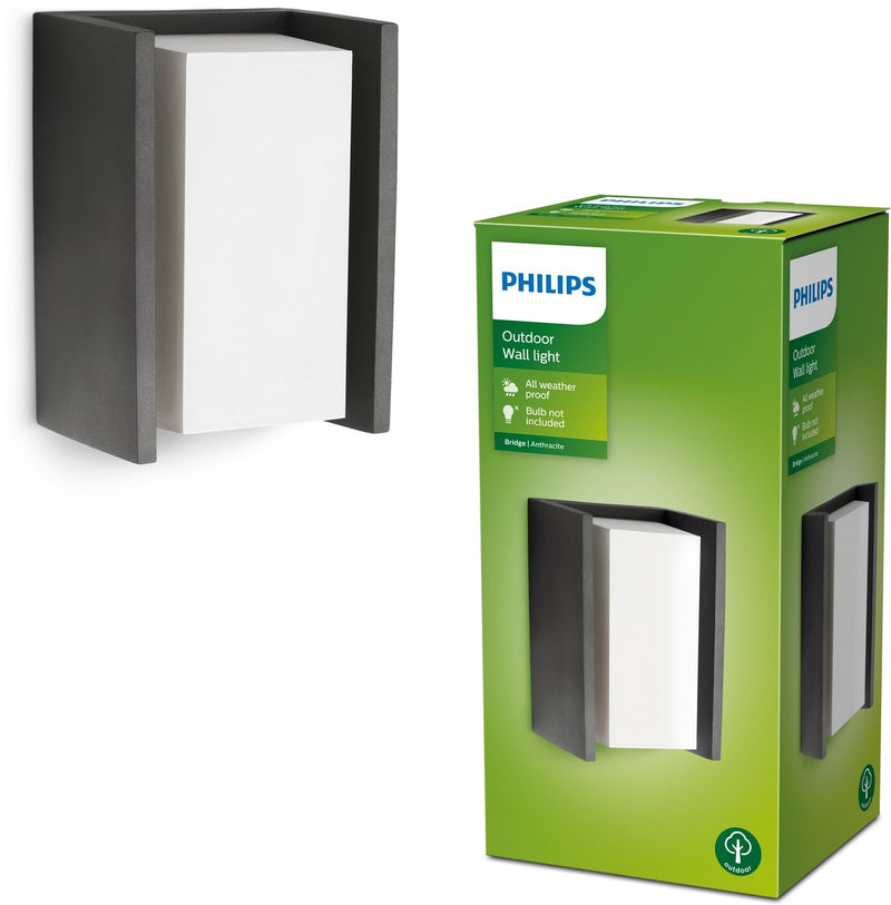 Philips LED Philips Bridge lámpara de pared para exterior - antracita