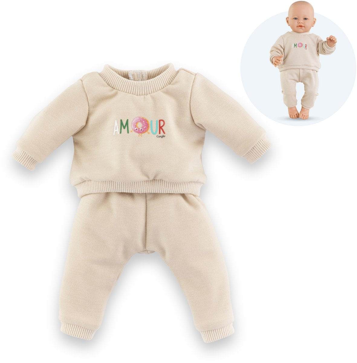 COROLLE BEIGE TRACKING SUP PER BABY POP, 42 cm