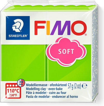 Fimo® suave, manzana verde, 57 gr 1 caja
