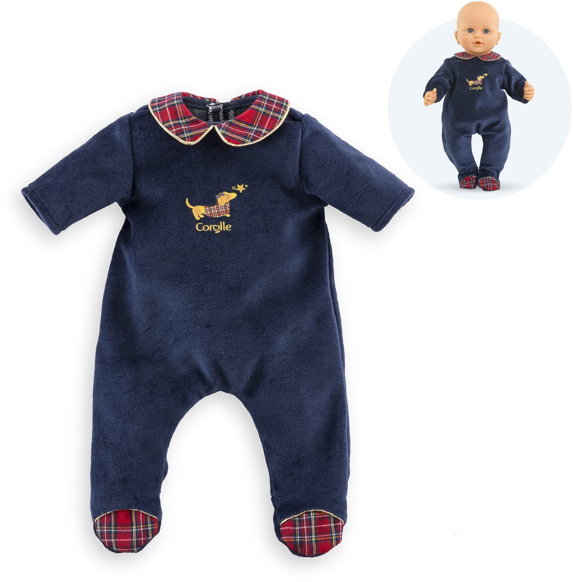 Corolle Holidays Dolls Pajamas, 36 cm
