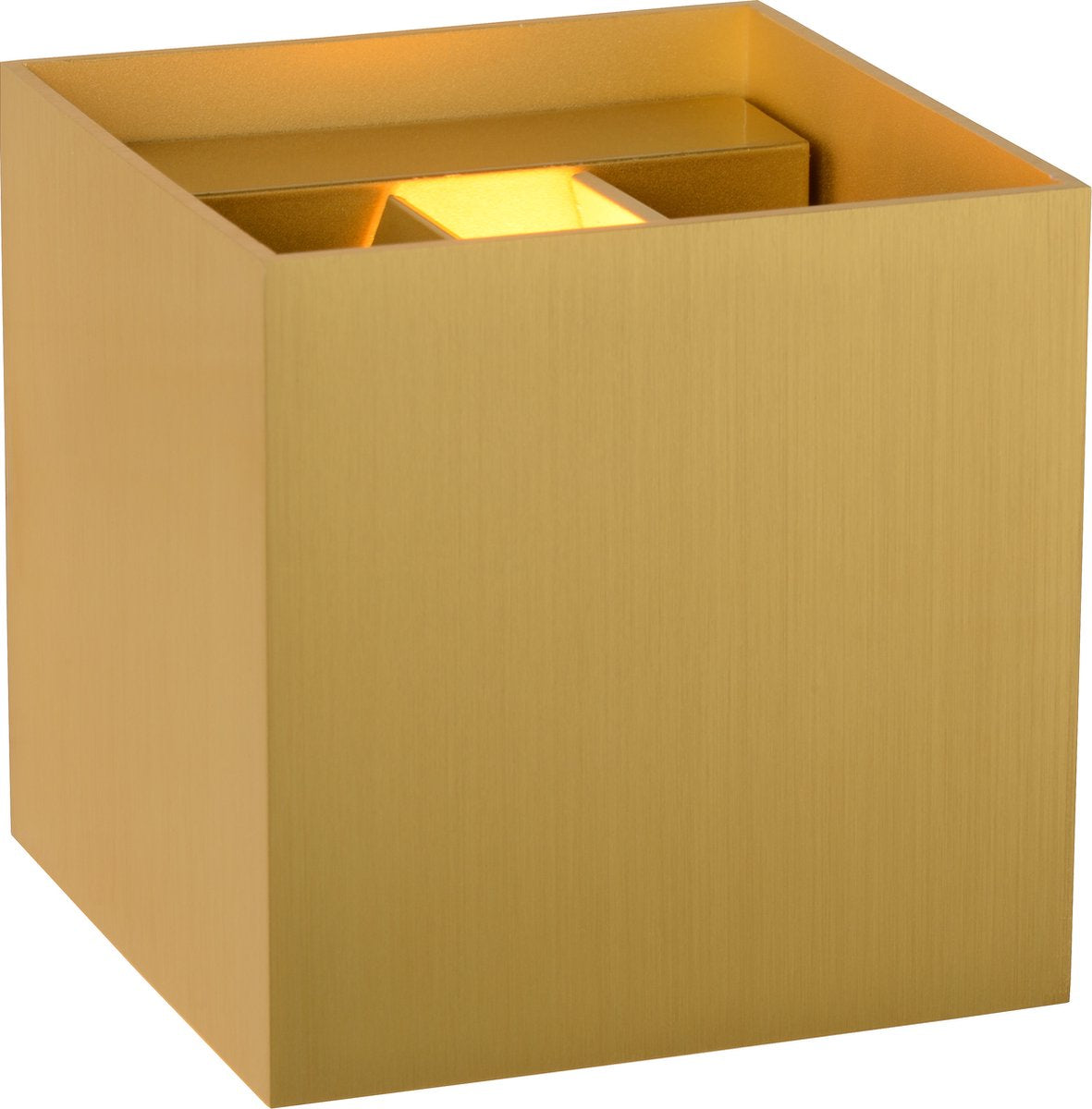Lucide xio - aplique - led regulable - g9 - 1x4w 2700k - ángulo de haz ajustable - latón dorado mate