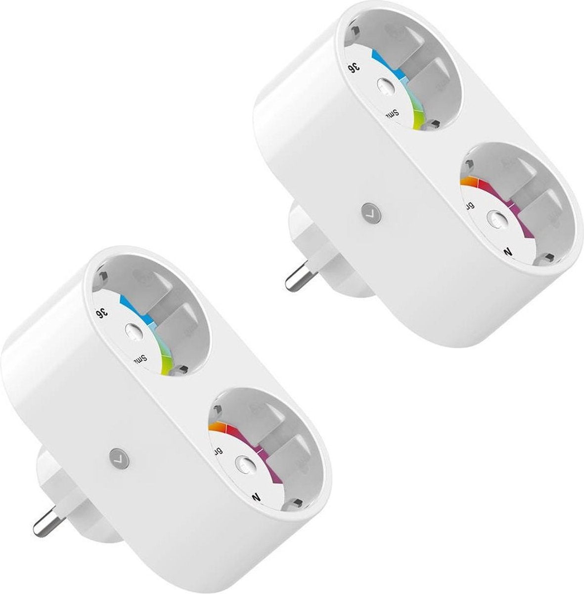Gosund enchufe inteligente dual wifi sp211 (paquete de 2) 3500w tuy