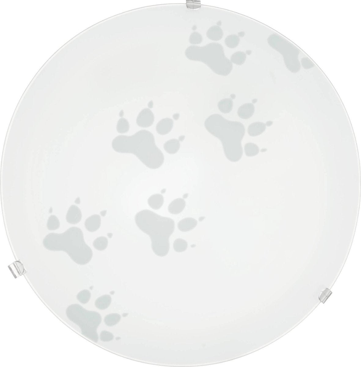 Eglo mars wand- en plafondlamp - ø 24, 5 cm - wit - dierenvoetjes
