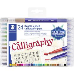 Penne per calligrafia Staedtler 3005 TB24 gamma colori inchiostro a base acqua