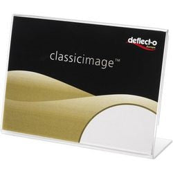 Expositor de mesa deflecto de480401 transparente