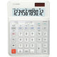 Calculadora de escritorio Casio de-12e-we LCD blanco