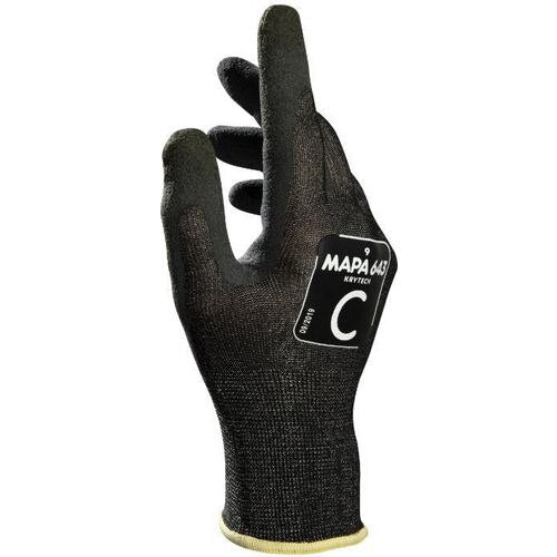 Guanti professionali Mapa 34643019 nitrile nero
