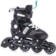 Tempish dasty 2 skeelers - inline skates - verstelbaar - zwart - maat 37-40