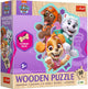 Trefl Paw Patrol Puzzle in legno 50 pezzi – Gioco educativo per bambini.