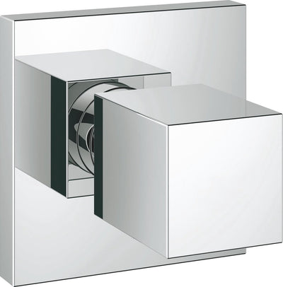 Grohe Eurocube juego de acabado para válvula de cierre integrada, cromado