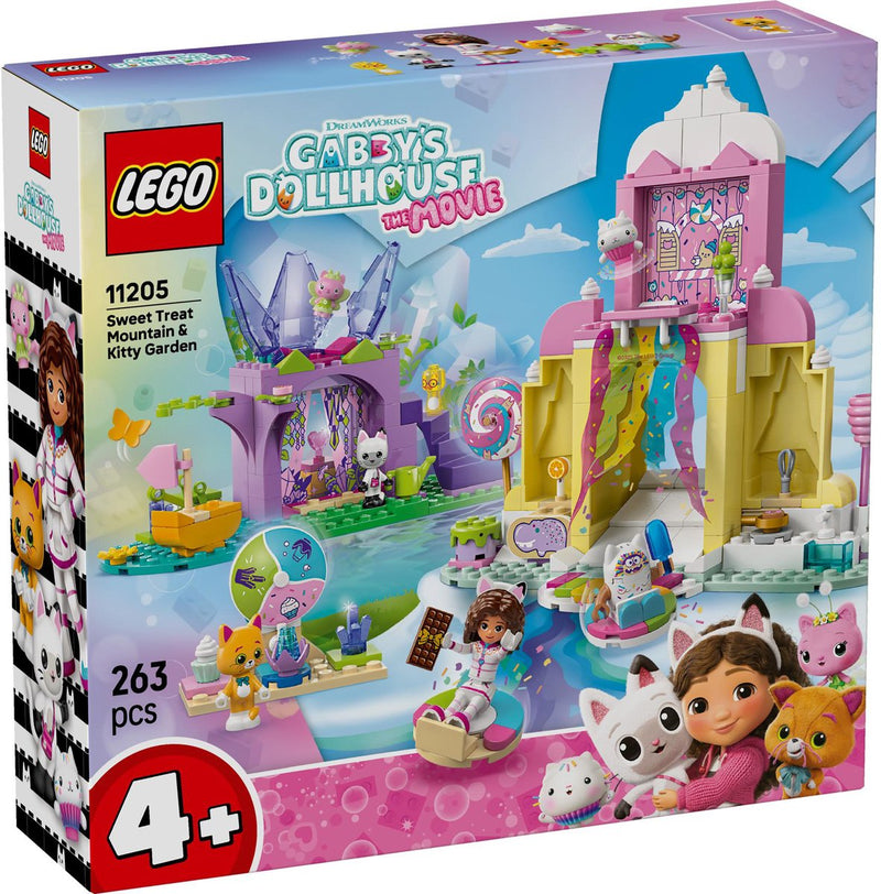 Lego Gabby's Dollhouse 11205 Snoepjesberg y Kittentuin
