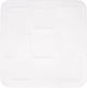 Differnz tutus tappetino doccia antiscivolo con inserto 55x55 cm bianco