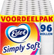 Carta igienica Edet Simply Soft - 96 rotoli - Confezione risparmio