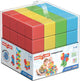 Geomag magicube linea verde riciclato - mattoncini magnetici - 64 pezzi - da 4 anni