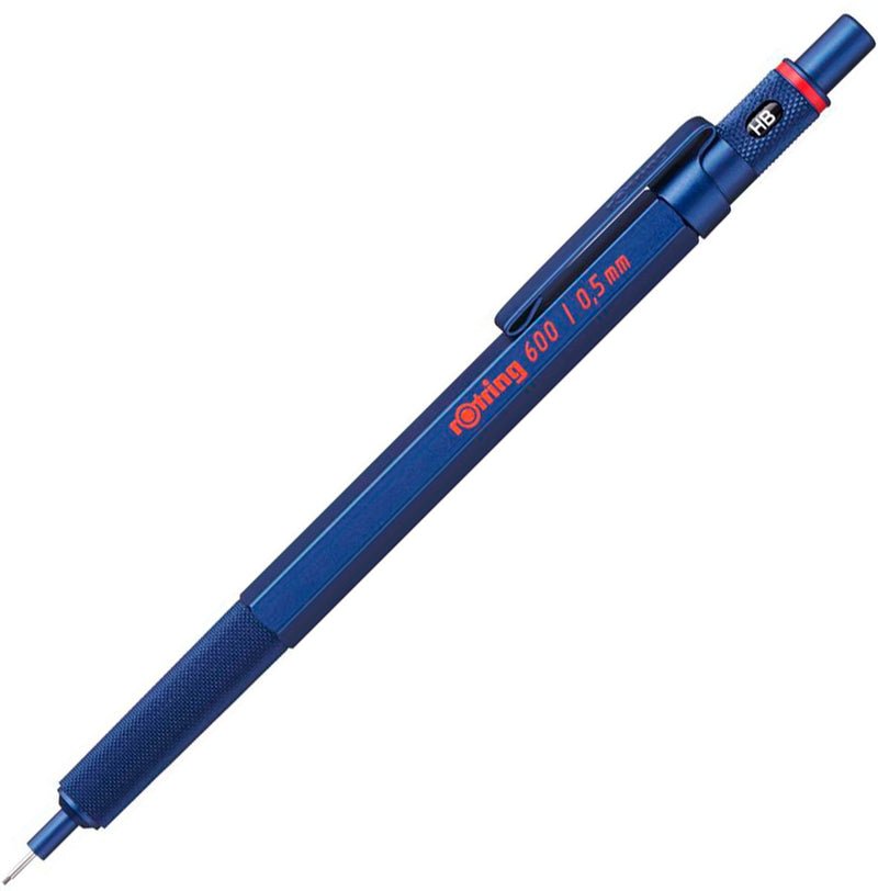 Portaminas Rotring 600 - 0,5 mm - carcasa azul