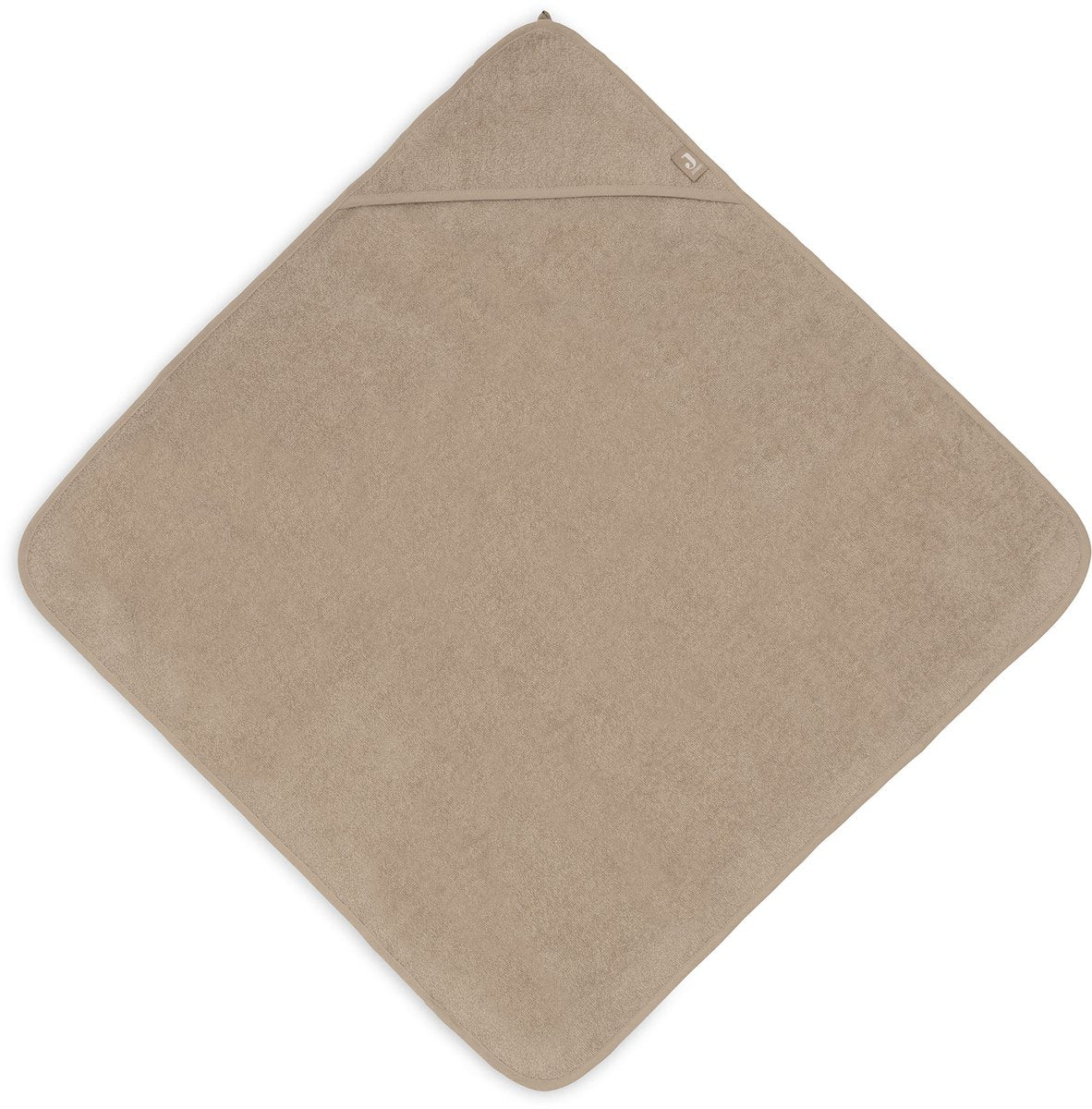 Jollein mantella da bagno in spugna 75x75 cm caffè latte