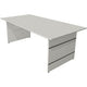 Kerkmann sit-stand desk 11466711 rectangular light gray