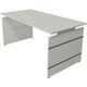 Escritorio Kerkmann sit-stand 11466511 rectangular gris claro