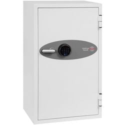 Cassaforte dati Phoenix DS2504F con blocco delle impronte digitali bianco
