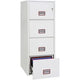 Schedario Phoenix FS2274K serratura a chiave bianca