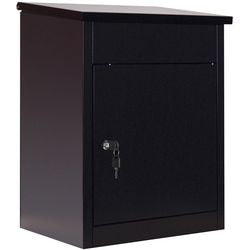 Cassetta postale Phoenix pb0581bk serratura a chiave nera